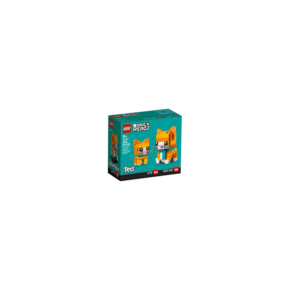 LEGO BrickHeadz 40480 - Pręgowany rudy kot