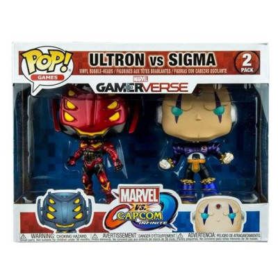 Funko POP! Marvel vs Capcom red Ultron/Sigma 2pak