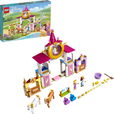 LEGO Disney Królewskie stajnie Belli i Roszpunki 43195