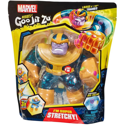 Goo Jit Zu Figurka Thanos Marvel Miękka Rozciągliwa Gniotek 41130