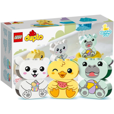 LEGO Duplo Zabawa w kąpieli Pływający Pociąg Ze Zwierzątkami 10965