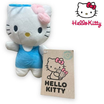 Hello Kitty plusz brelok zawieszka niebieska 18cm