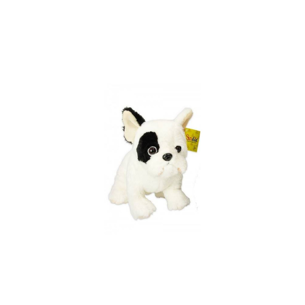 Sunkid Bulldog Francuski Maskotka plusz 30cm white