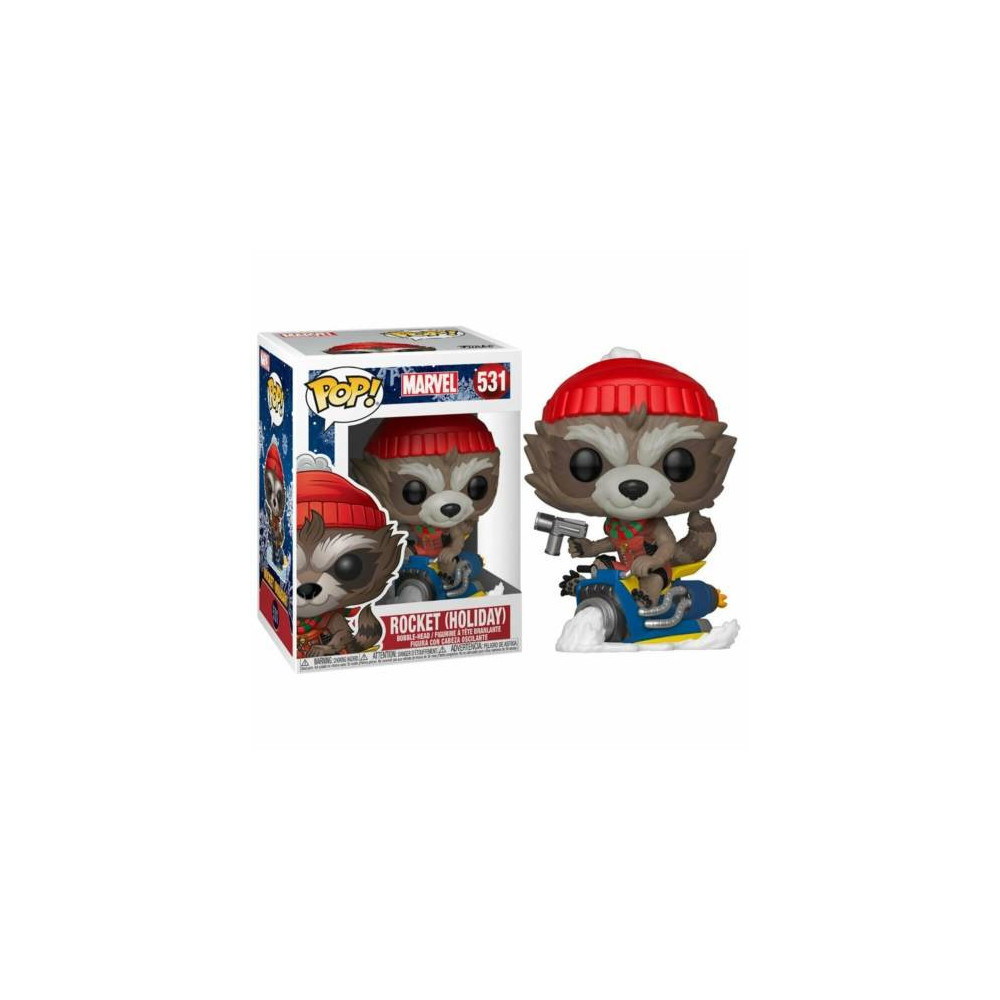 Funko POP! Marvel Rocket Holiday 531