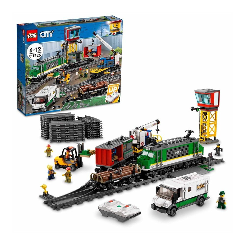 LEGO City Pociąg towarowy 60198