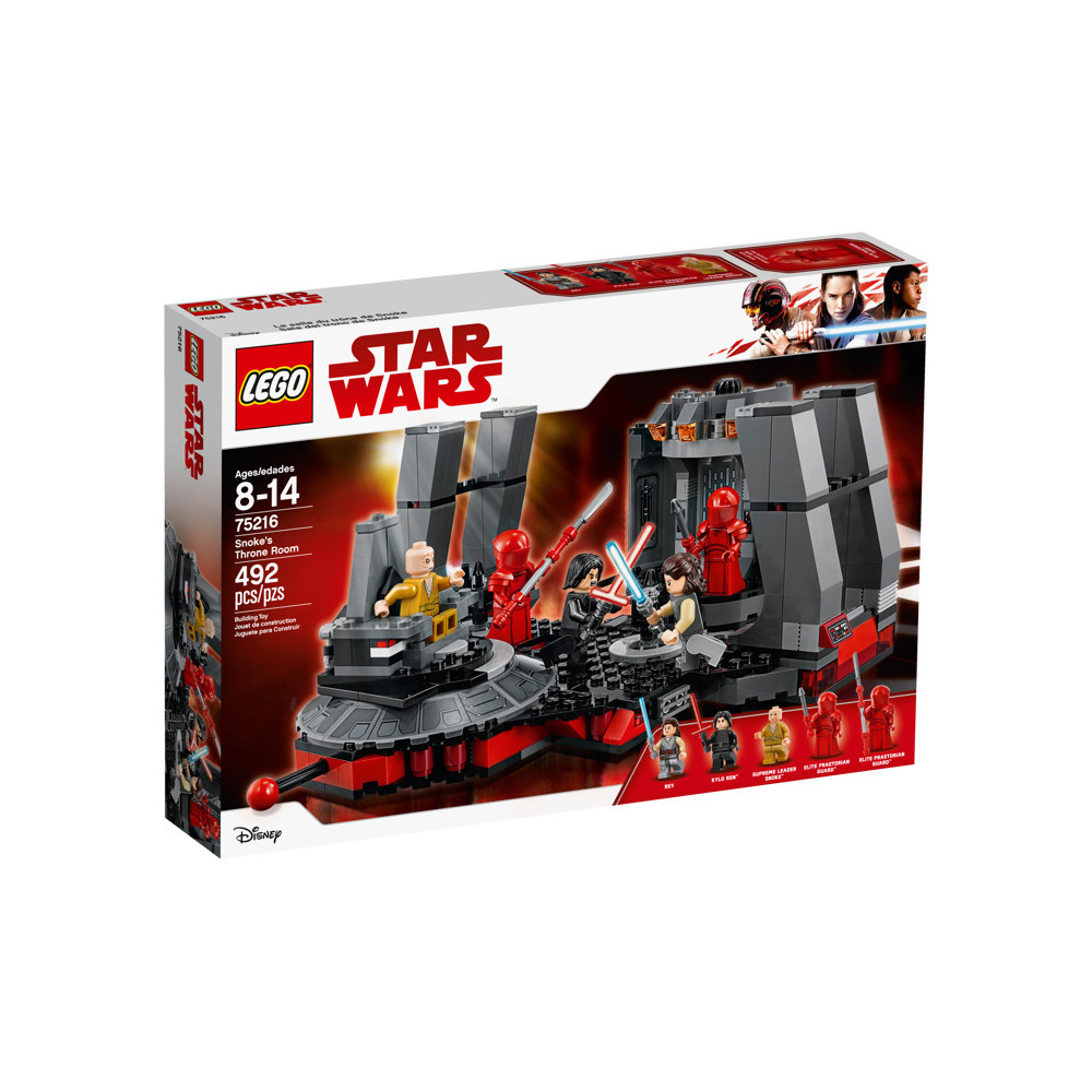 75216 Star Wars - Sala Tronowa Snoke'a