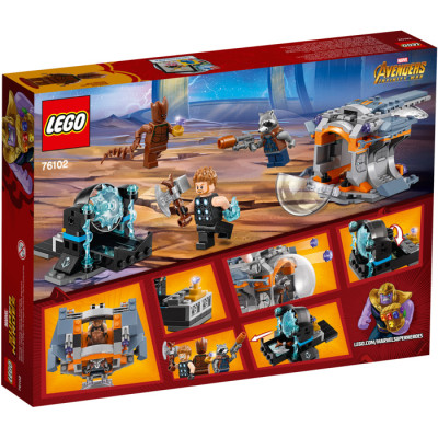 LEGO Marvel 76102 Poszukiwanie broni Thora