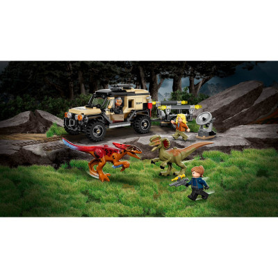 LEGO 76951 Transport pyroraptora i dilofozaura