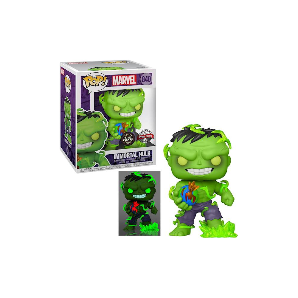 Funko POP! Marvel Immortal Hulk 840 XL glow Chase