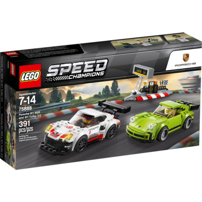 LEGO 75888 Speed Champions - Porsche 911 RSR and 911 Turbo 3.0