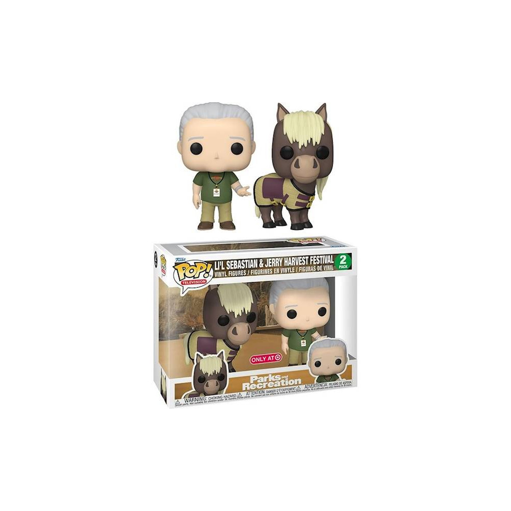 Funko POP! Parks Rec. Jerry Lil Sebastian 2pak SE