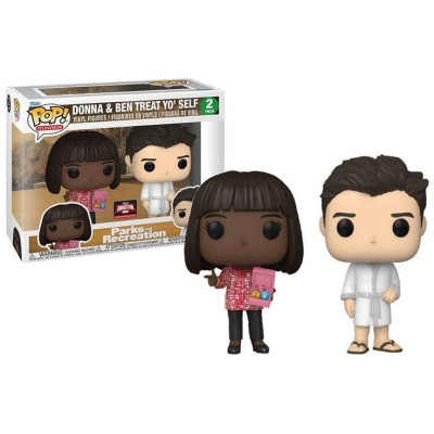 Funko POP! Parks Recreation Donna Ben 2pak SE