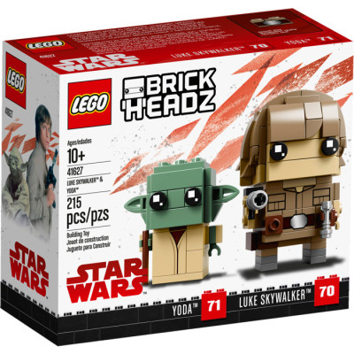 LEGO BrickHeadz 41627 - Luke Skywalker i Yoda