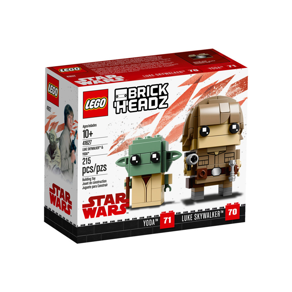 LEGO BrickHeadz 41627 - Luke Skywalker i Yoda