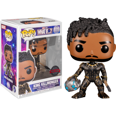 Funko POP! What if King Killmonger 878 SE figurka