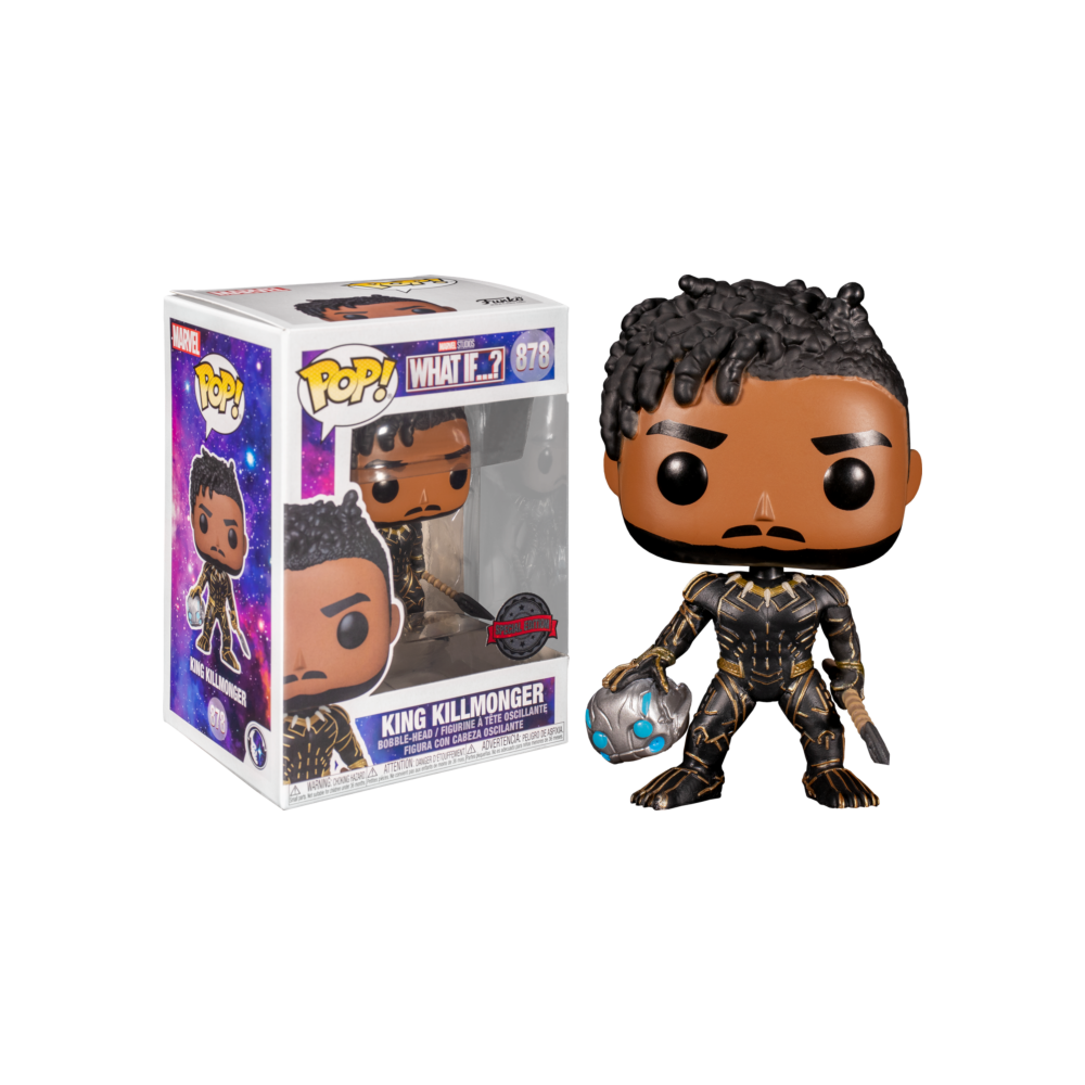 Funko POP! What if King Killmonger 878 SE figurka