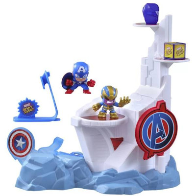 Hasbro Stunt Squad Capitan America vs Thanos