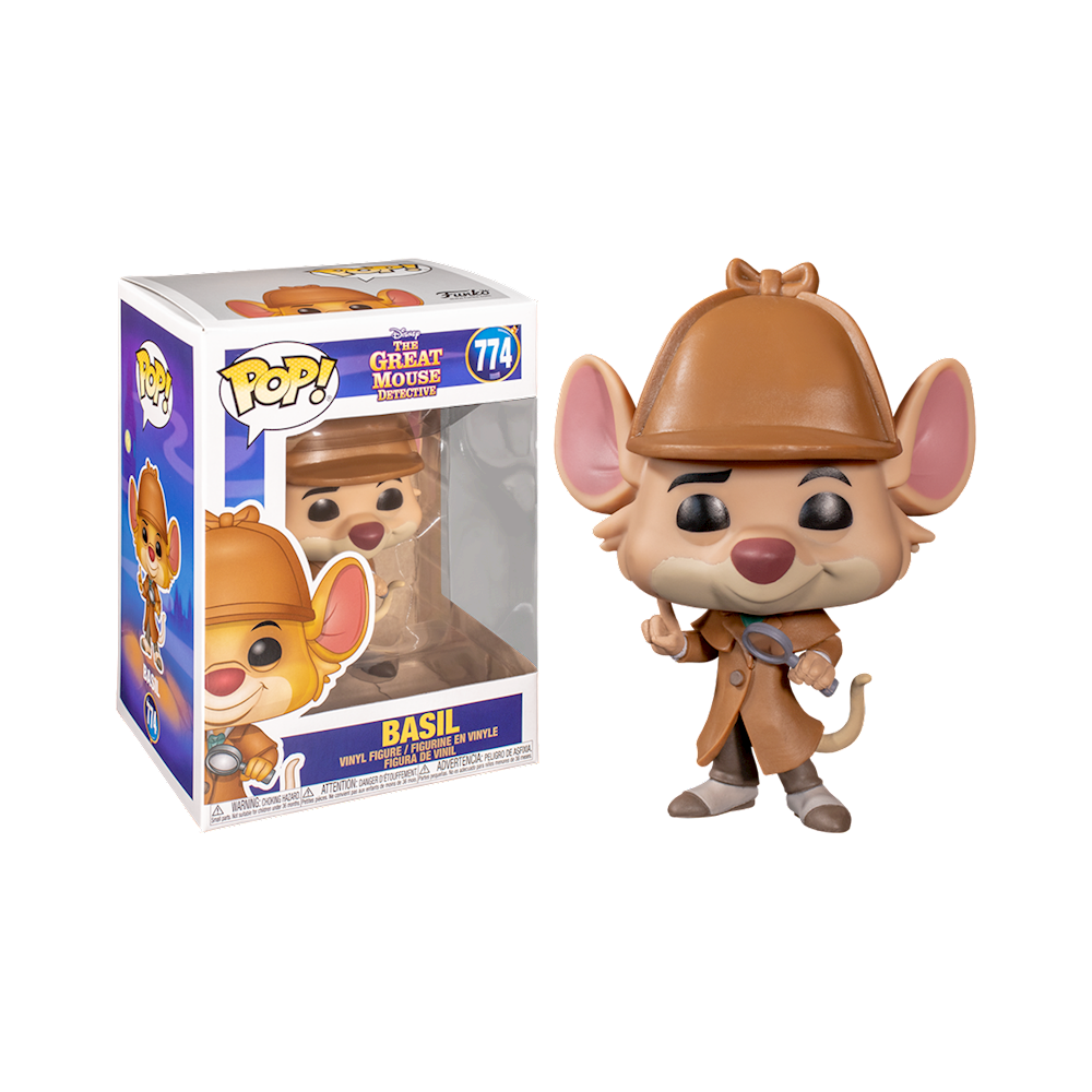 Funko POP! Disney Great Mouse Detectiv Basil 774