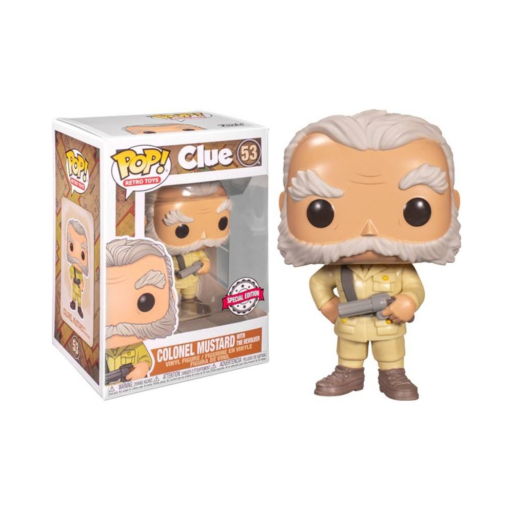 Funko POP! Retro Toys Clue Colonel Mustard 53 SE