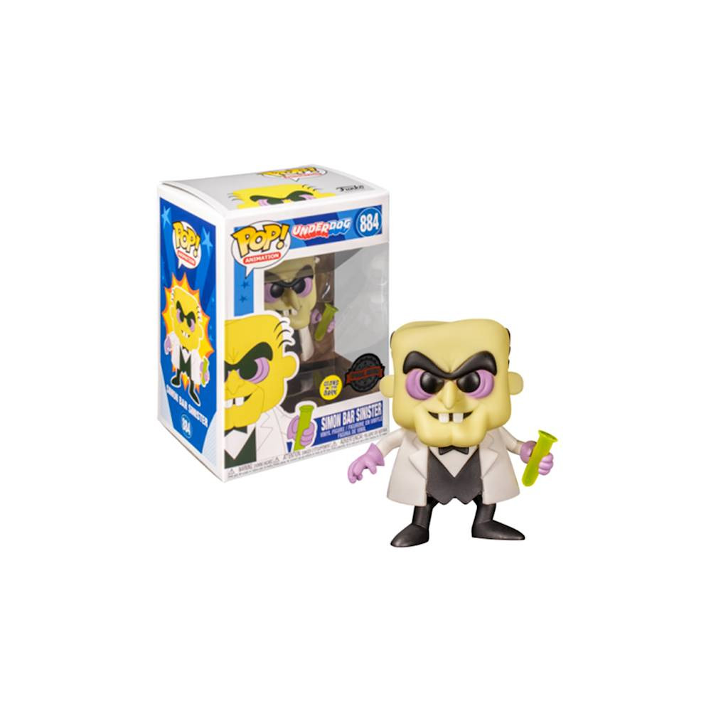 Funko POP! Underdog Simon Bar Sinister 884 SE Glow