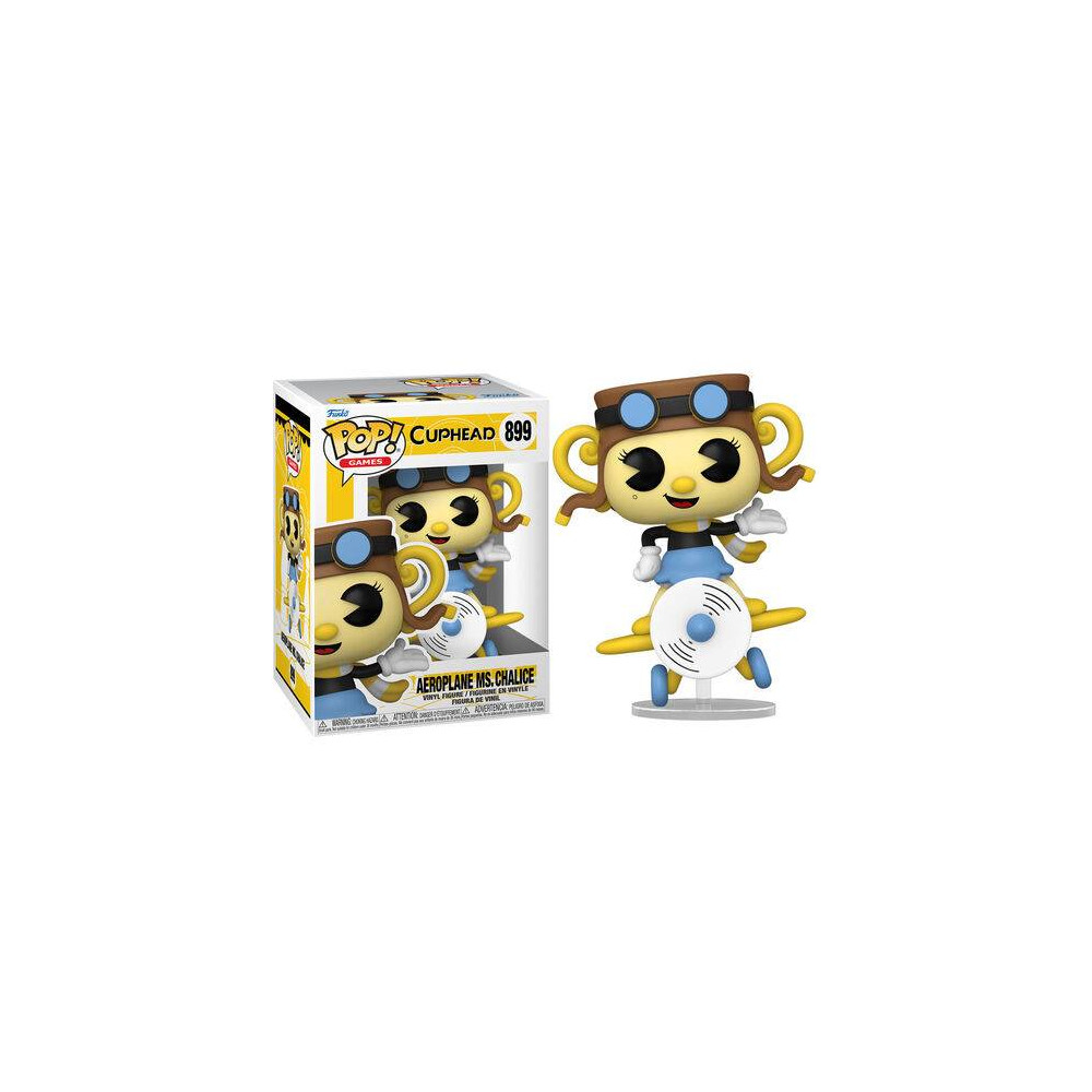 Funko POP! Cuphead Aeroplane Ms.Chalice 899