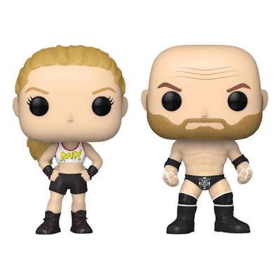 Funko POP! WWE Triple H Ronda Rousey 2pak