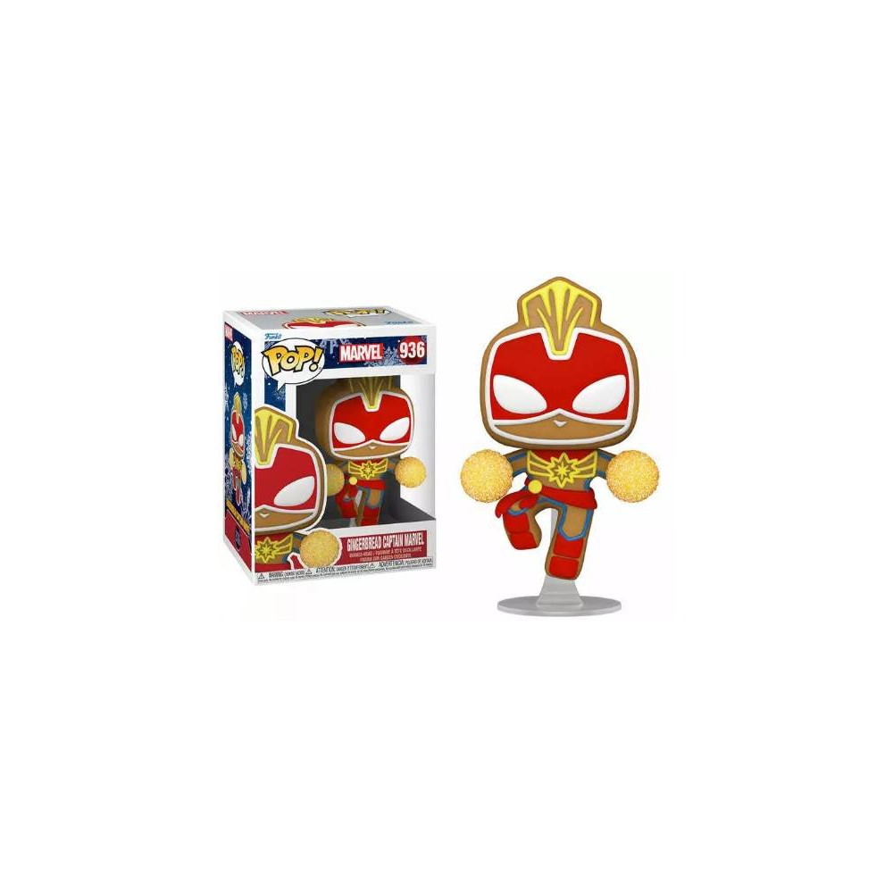 Funko POP! Marvel Gingerbread Captain Marvel 936