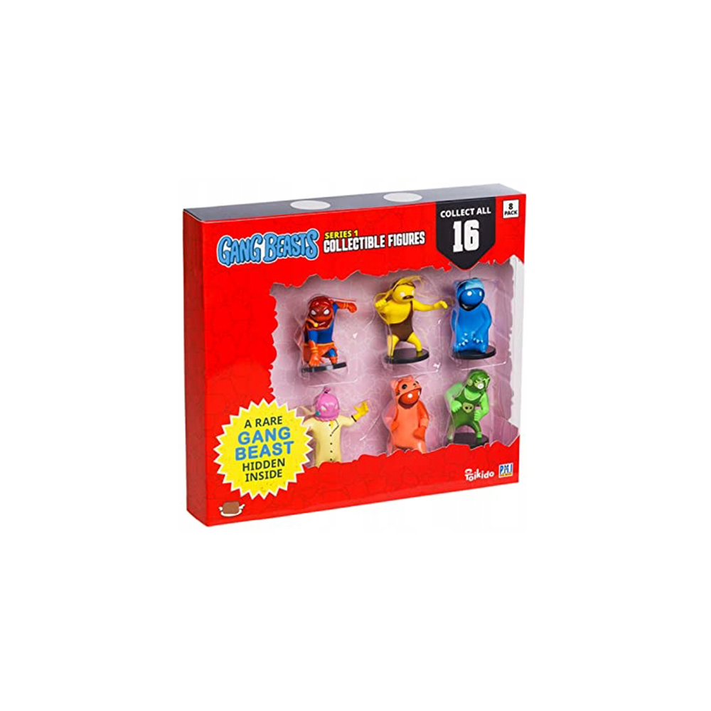 Gang Beasts Zestaw Figurek S1 8pak 6cm BG2070B