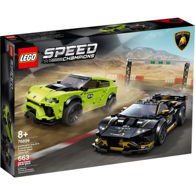 LEGO 76899 Speed Champions - Lamborghini Urus ST-X i Lamborghini Huracán Super Trofeo EVO