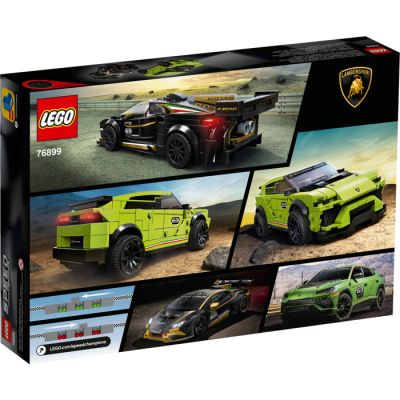 LEGO 76899 Speed Champions - Lamborghini Urus ST-X i Lamborghini Huracán Super Trofeo EVO