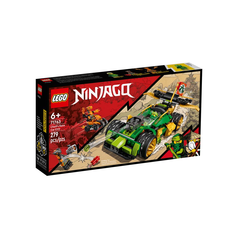 LEGO 71763 NINJAGO Samochód wyścigowy Lloyda EVO