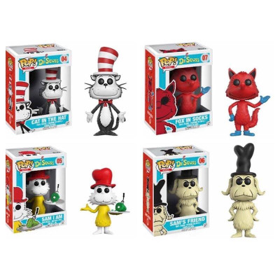 Funko POP! dr. Seuss Fox in Socks 07 figurka