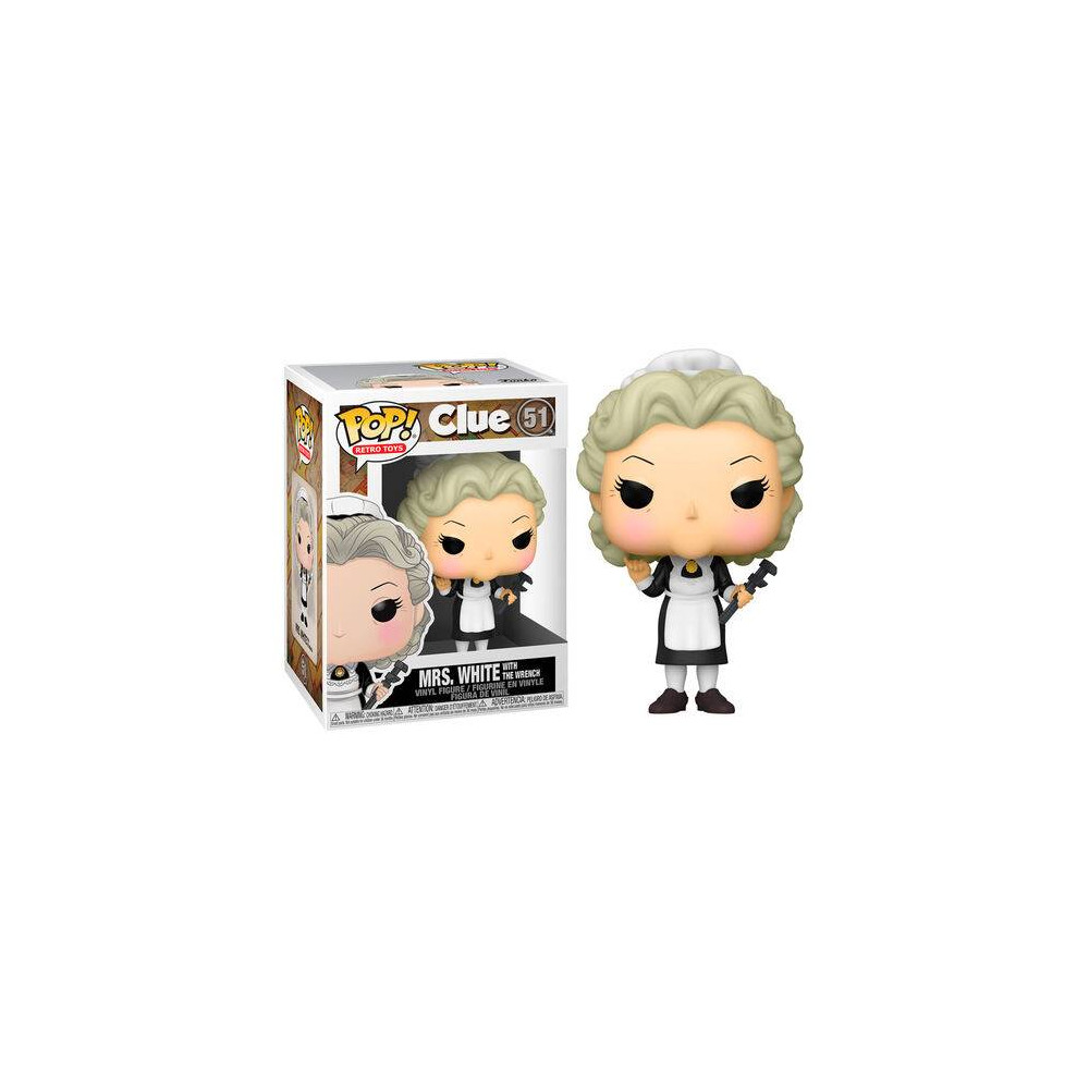 Funko POP! Retro Toy Clue Mrs White with wrench 51