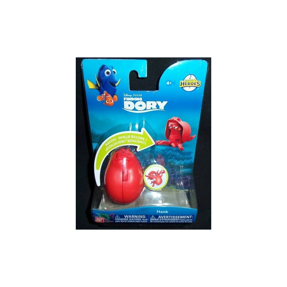 Bandai Finding Dory Hatch n Heroes Hank jajko