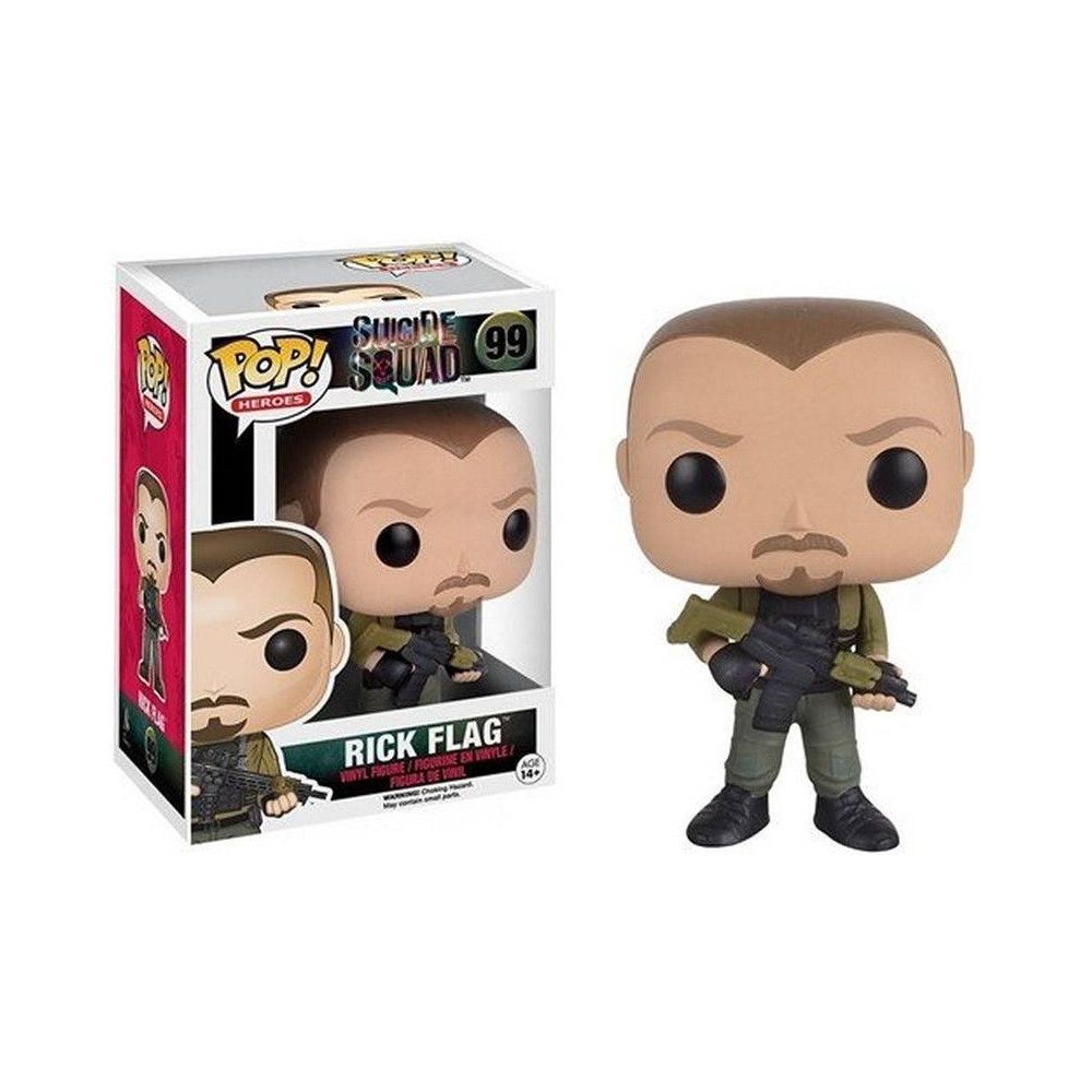 Funko POP! Marvel Suicide Squad Rick Flag 99 figur