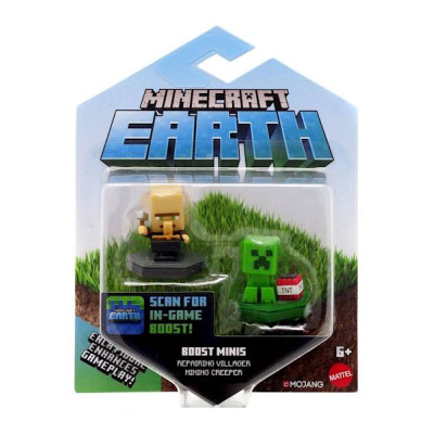 Mattel Minecraft Wieśniak i Creeper GMD15 2pak