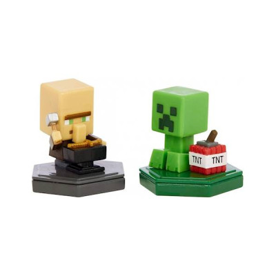 Mattel Minecraft Wieśniak i Creeper GMD15 2pak