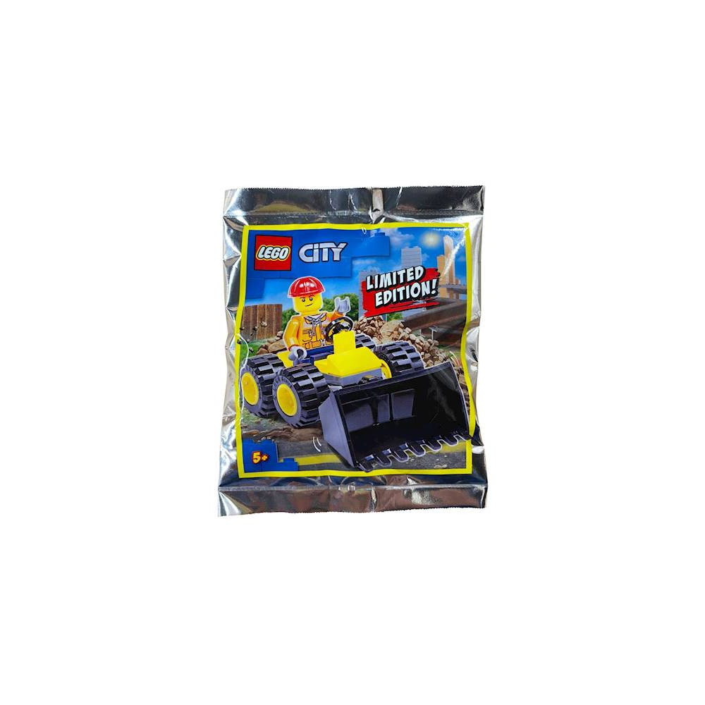 Klocki LEGO 952102 City Budowlaniec i buldożer