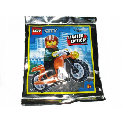 Klocki LEGO 952010 City Motocyklista moto saszetka