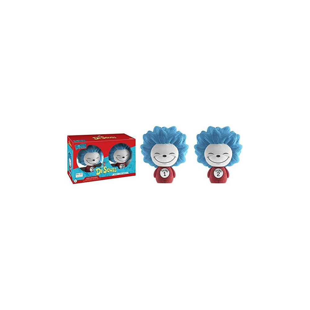 FUNKO DORBZ Dr Seuss thing 1 i thing 2 flocked