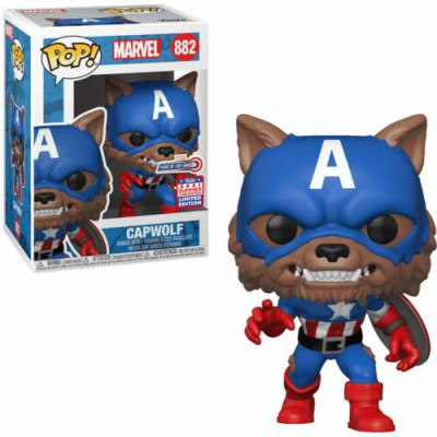 Funko POP! Captain Marvel Capwolf 882 LE