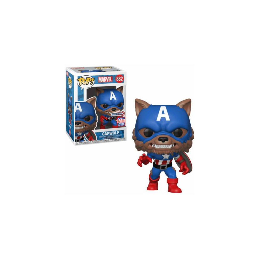 Funko POP! Captain Marvel Capwolf 882 LE