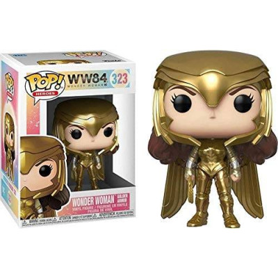 Funko POP! WW84 Wonder Woman Golden Armor 323