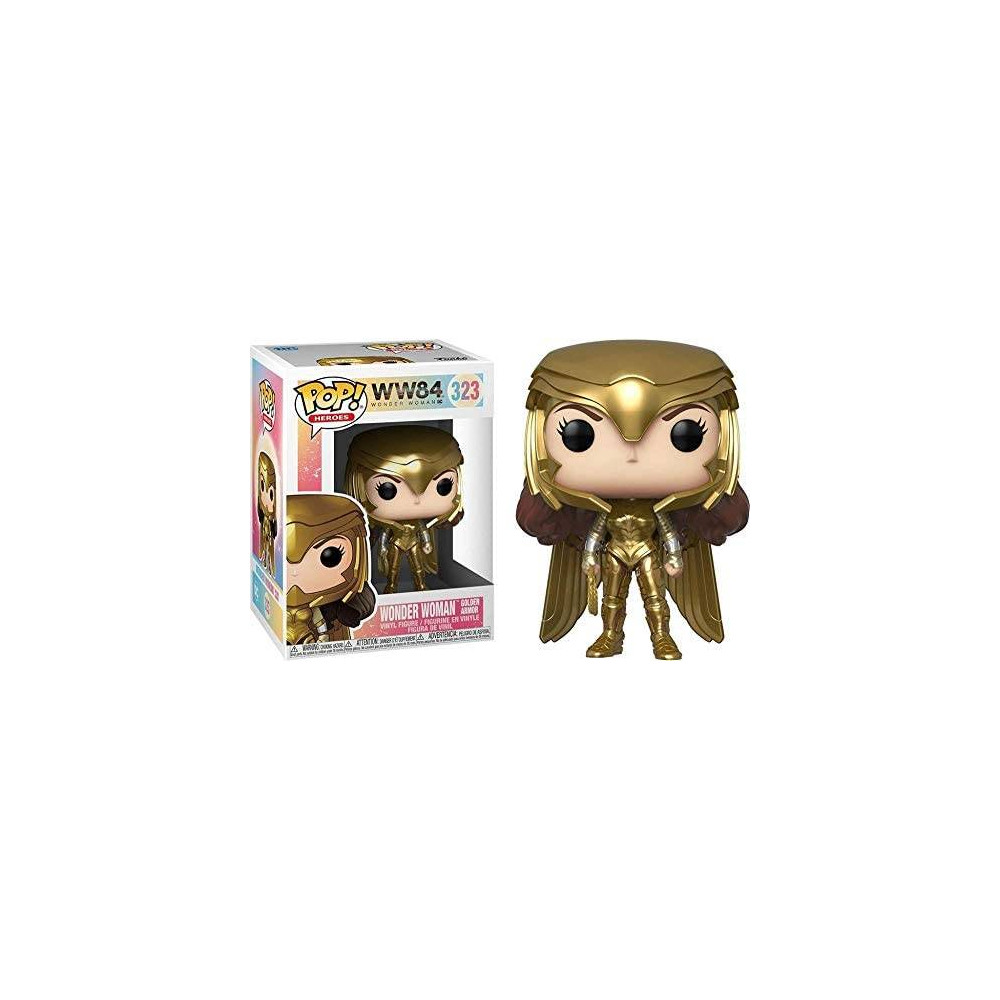 Funko POP! WW84 Wonder Woman Golden Armor 323