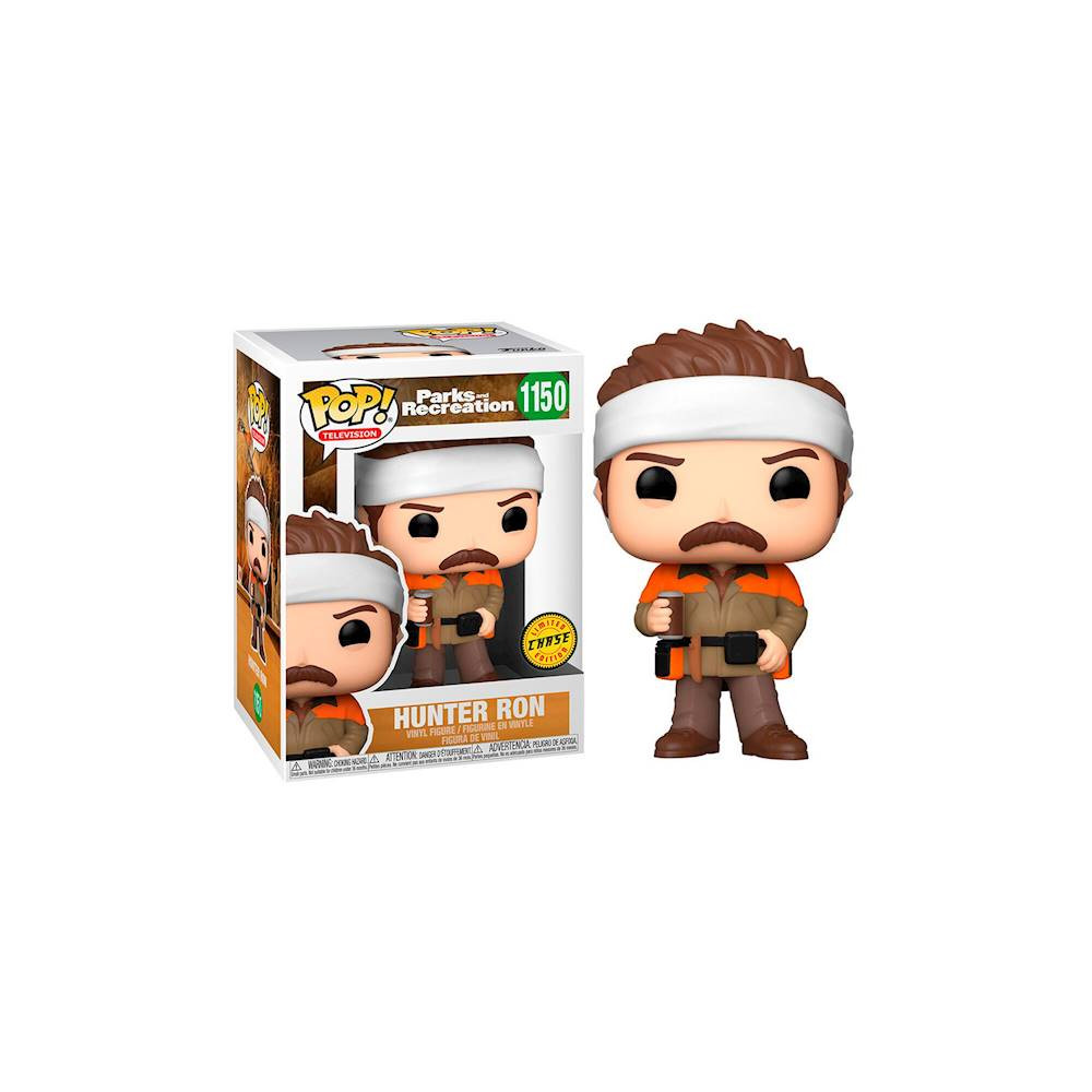 Funko POP! Parks Recreation Hunter Ron 1150 Chase