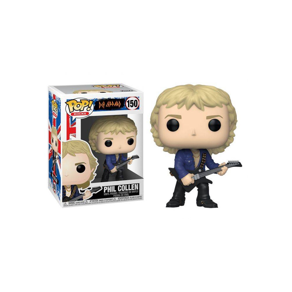 Funko POP! Rocks Def Leppard Phil Collen 150 figur