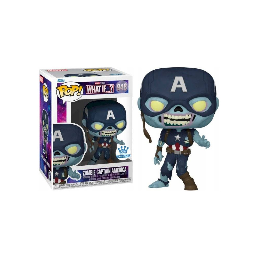 Funko POP! What if Captain America Zombie 948 Excl