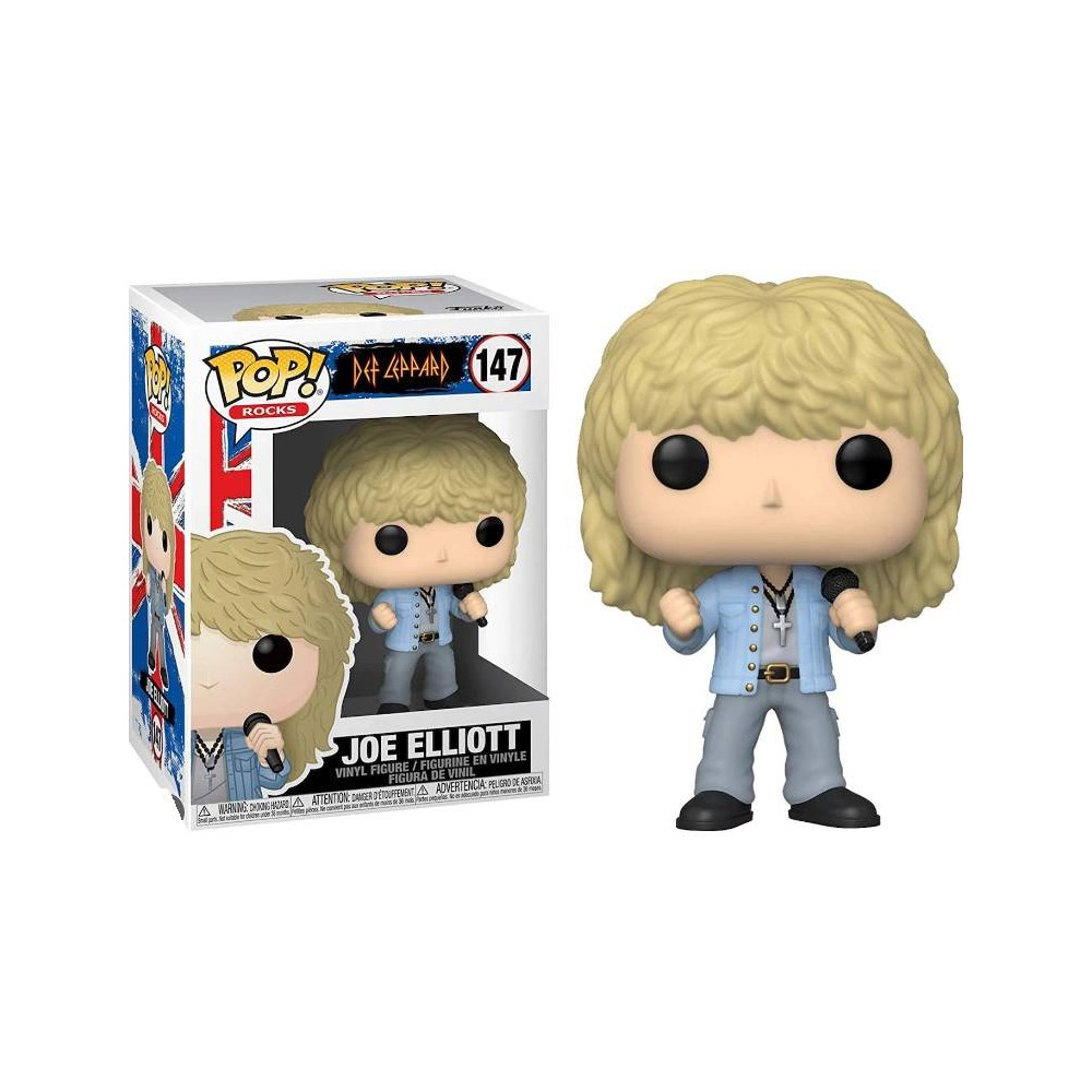 Funko POP! Rocks Def Leppard Joe Elliott 147