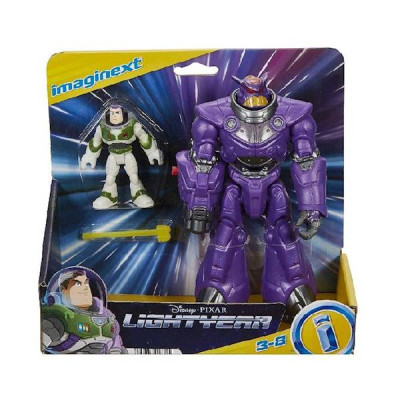 MATTEL Lightyear figurka Buzz Astral Zurg 2pak