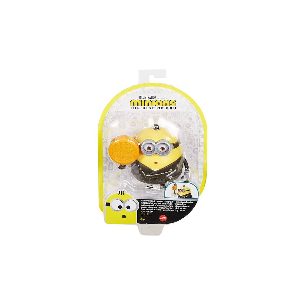 Mattel Minionki Minionek Otto rzut kamieniem 10cm